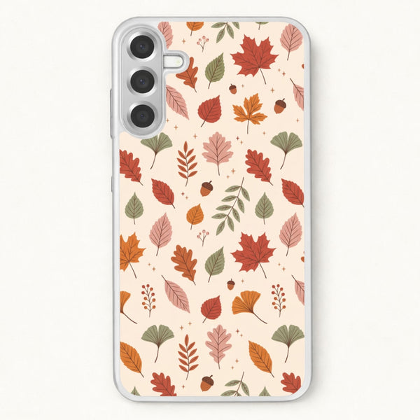 Autumn Leaf Scatter Phone Case - Galaxy A17 / Standard