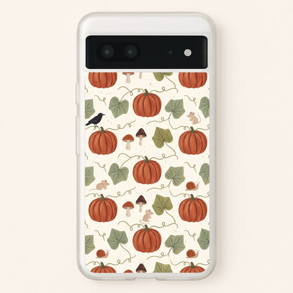 Pumpkin Vine Cottage Phone Case - Google Pixel 7 / Standard