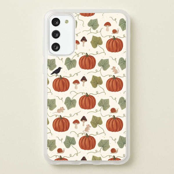 Pumpkin Vine Cottage Phone Case - Galaxy S20FE / Standard