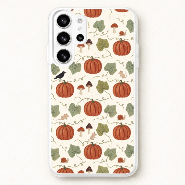 Pumpkin Vine Cottage Phone Case - Galaxy S26 Ultra / Standard