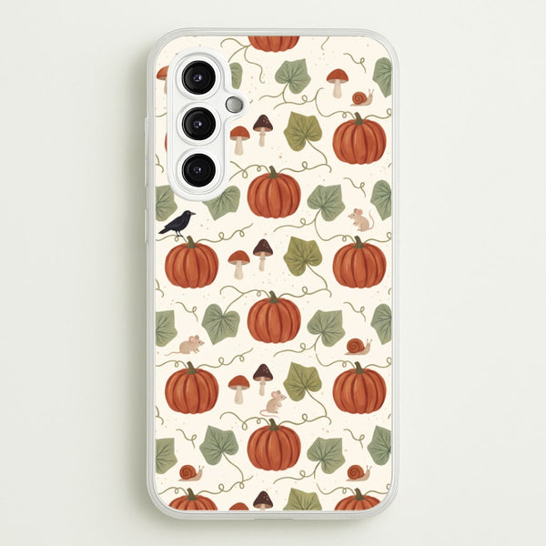 Pumpkin Vine Cottage Phone Case - Galaxy A14 / Standard