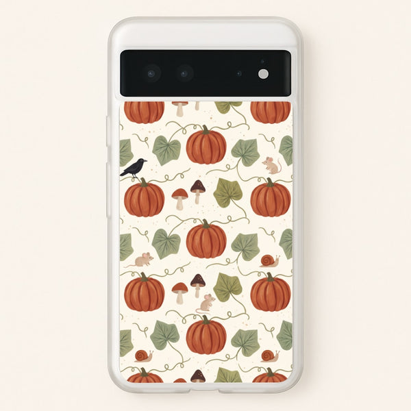 Pumpkin Vine Cottage Phone Case - Google Pixel 6 / Standard