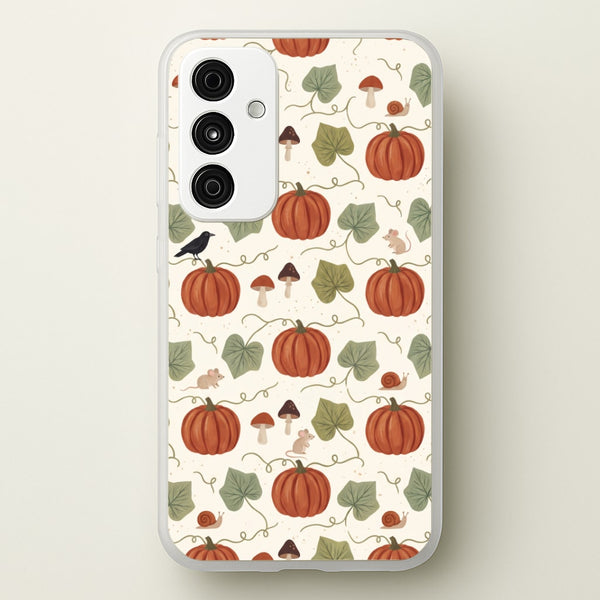 Pumpkin Vine Cottage Phone Case - Galaxy A55 / Standard