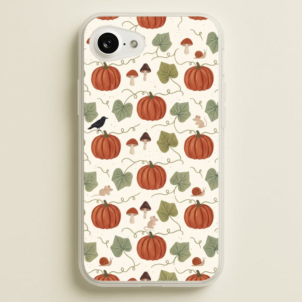 Pumpkin Vine Cottage Phone Case - iPhone 16e / Standard