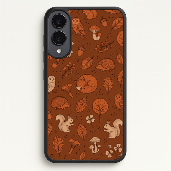 Woodland Folk Toss Phone Case - Galaxy S25 Edge / Standard