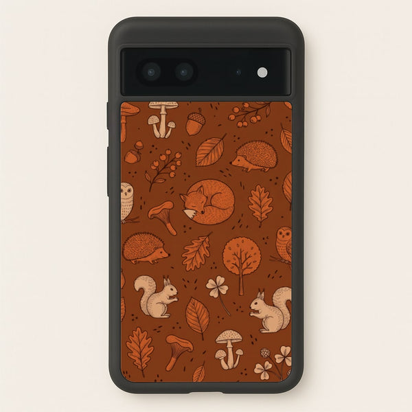 Woodland Folk Toss Phone Case - Google Pixel 7 / Standard