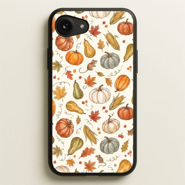 Watercolour Pumpkin Harvest Phone Case - iPhone 17e / Standard