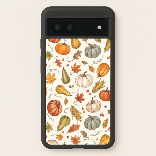 Watercolour Pumpkin Harvest Phone Case - Google Pixel 6a / Standard