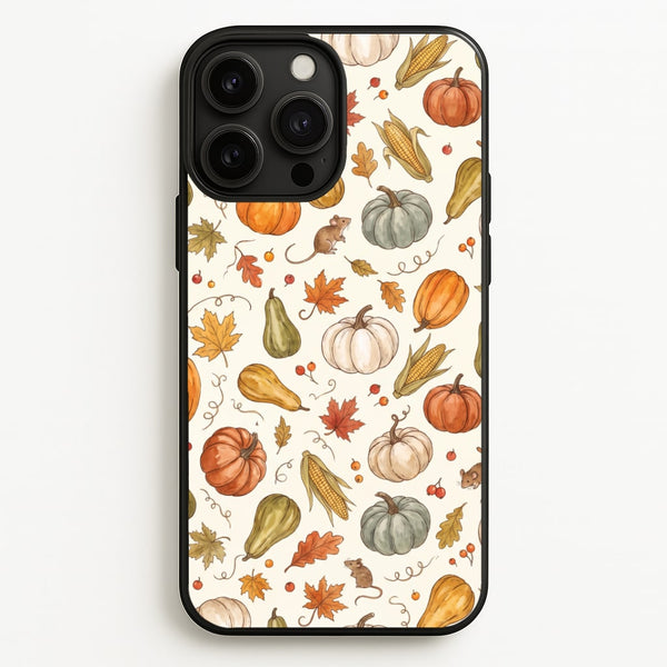 Watercolour Pumpkin Harvest Phone Case - iPhone 13 Pro / Standard