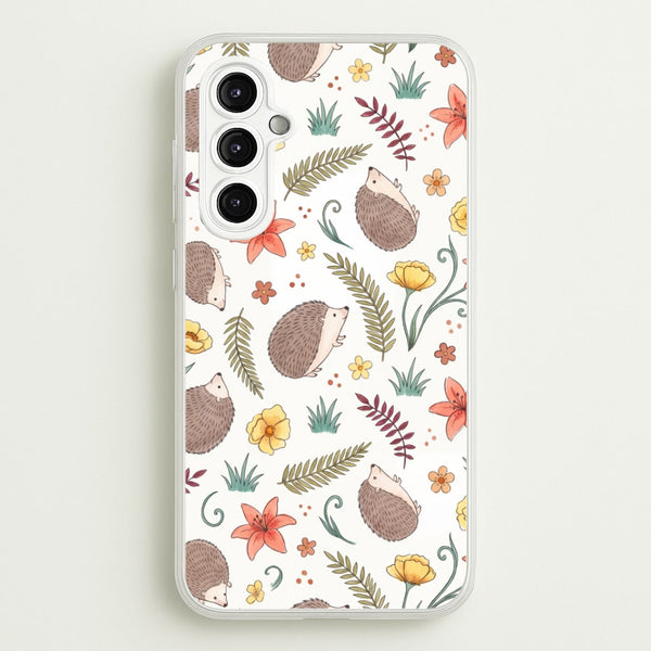 Hedgehog Meadow Phone Case - Galaxy A14 / Standard