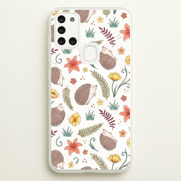 Hedgehog Meadow Phone Case - Galaxy A21s / Standard