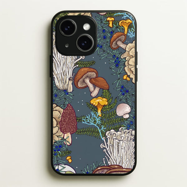 Forest Mushroom Forage Phone Case - iPhone 14 / Standard