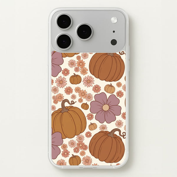 Autumn Bloom Pumpkins Phone Case - iPhone 17 Pro Max / Standard