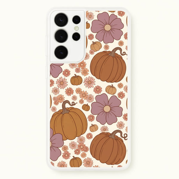Autumn Bloom Pumpkins Phone Case - Galaxy S21 Ultra / Standard