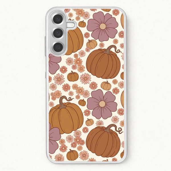 Autumn Bloom Pumpkins Phone Case - Galaxy A37 / Standard