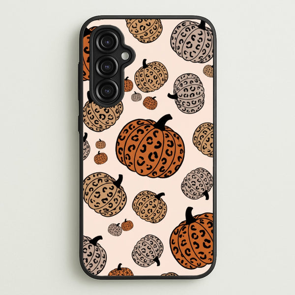 Leopard Pumpkin Patch Phone Case - Galaxy A14 / Standard