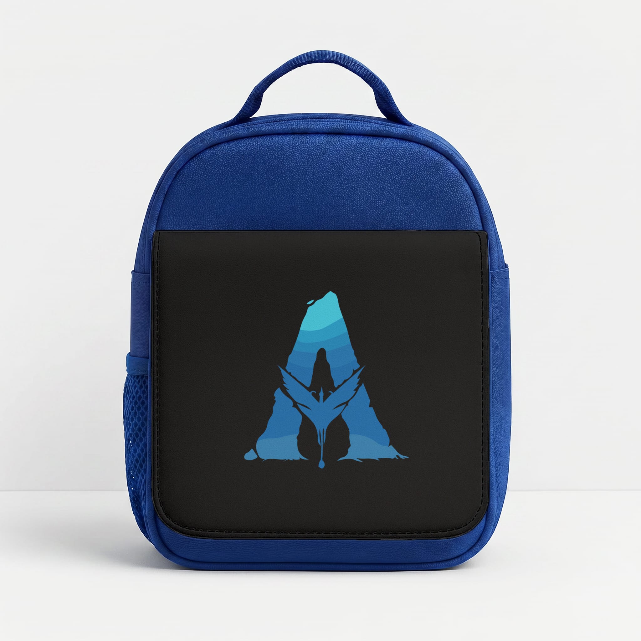 Alien World Logo Lunchbox - Blue