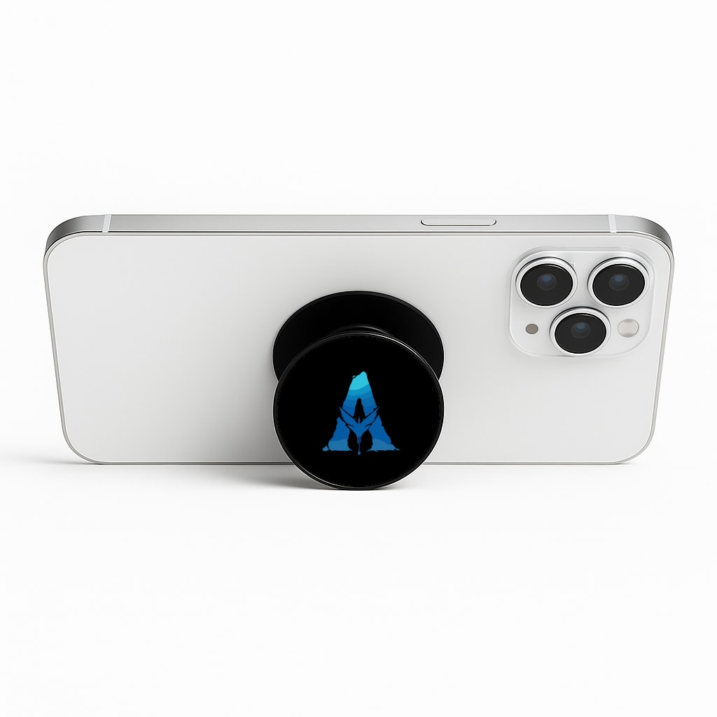 Alien World Logo Phone Stand