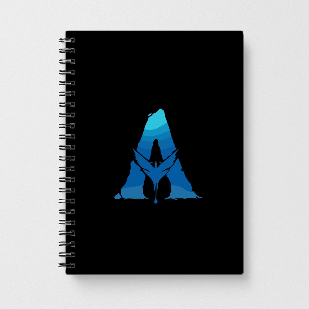 Alien World Logo Notebook