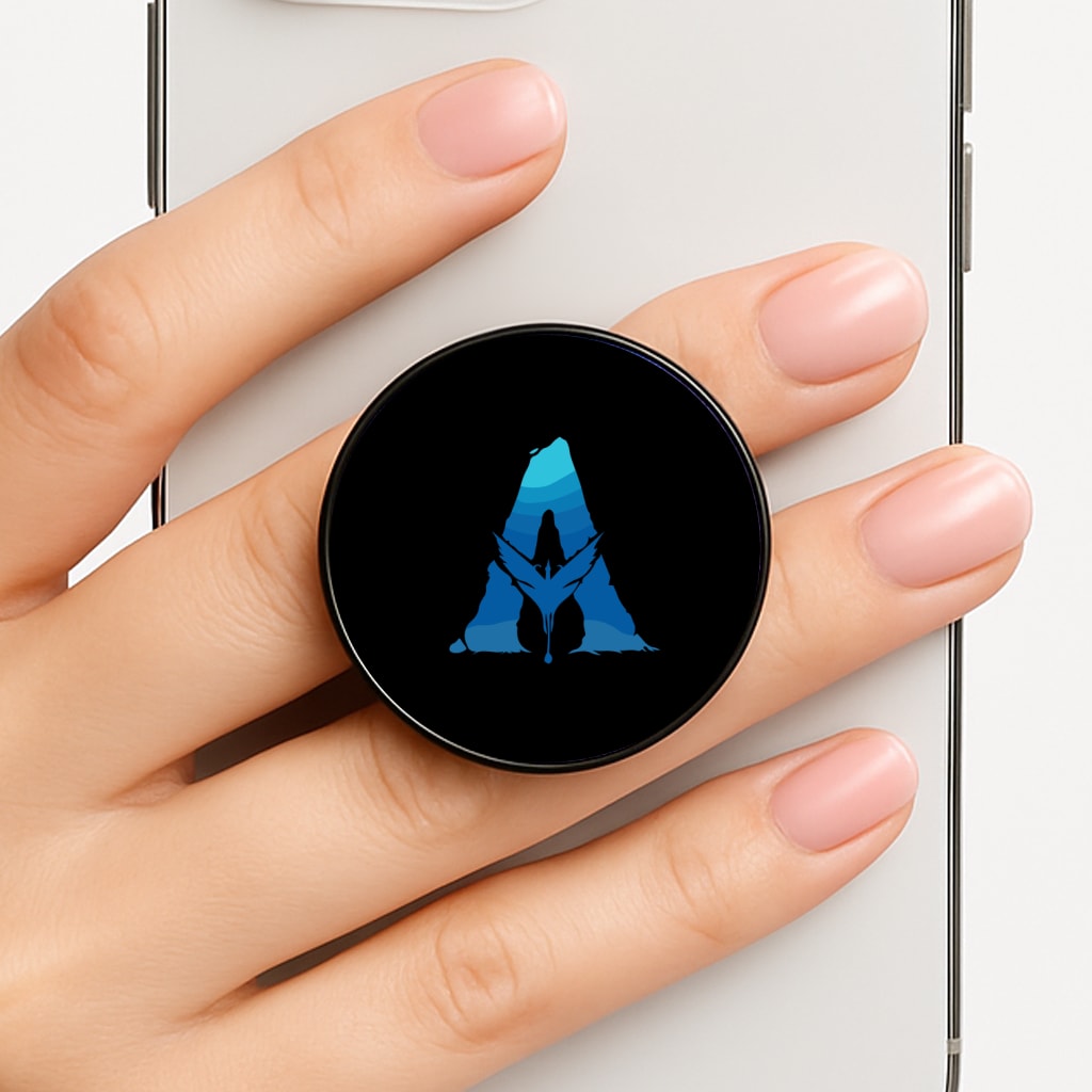 Alien World Logo Phone Grip