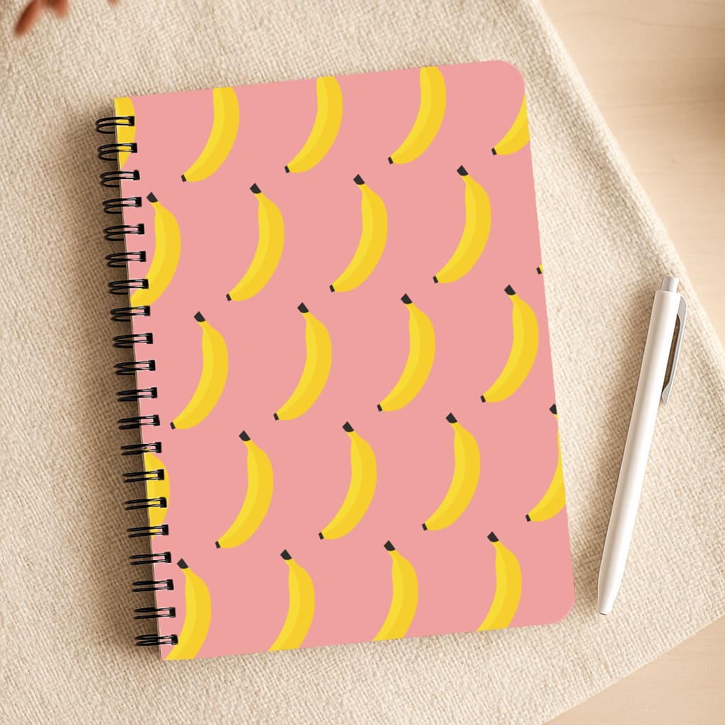 Banana Pattern Notepad