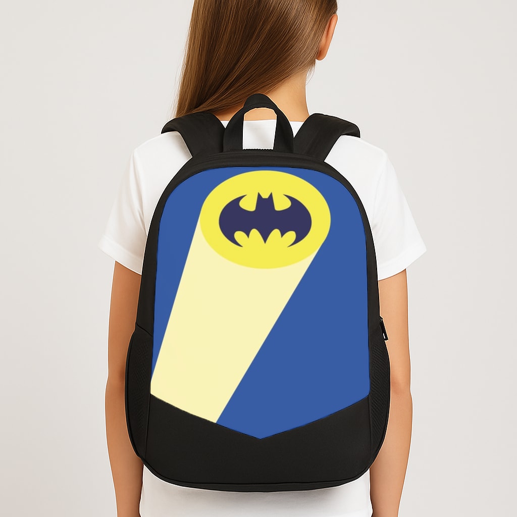 Bat Signal School Bag