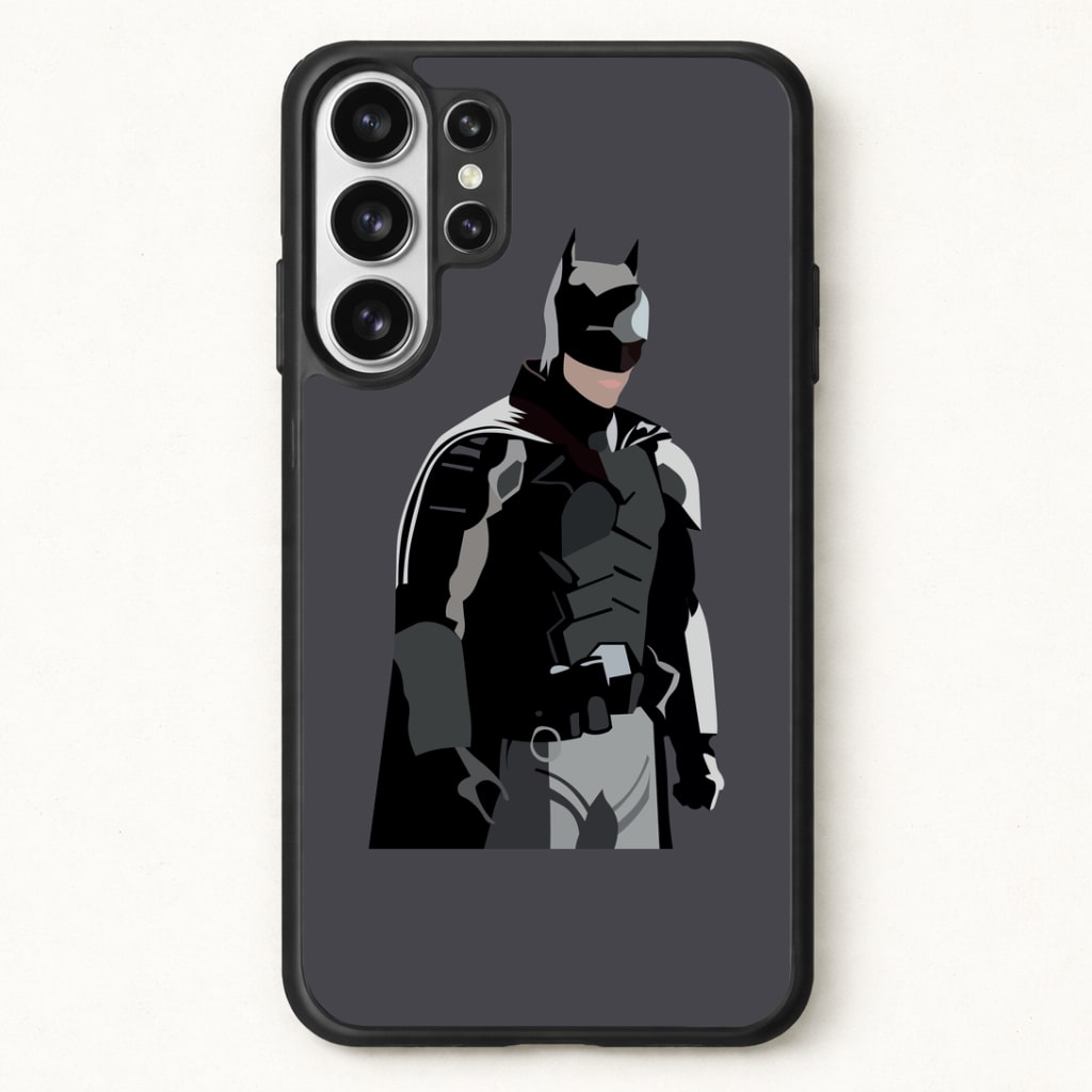Black Bat Superhero Phone Case for Galaxy S26 Ultra