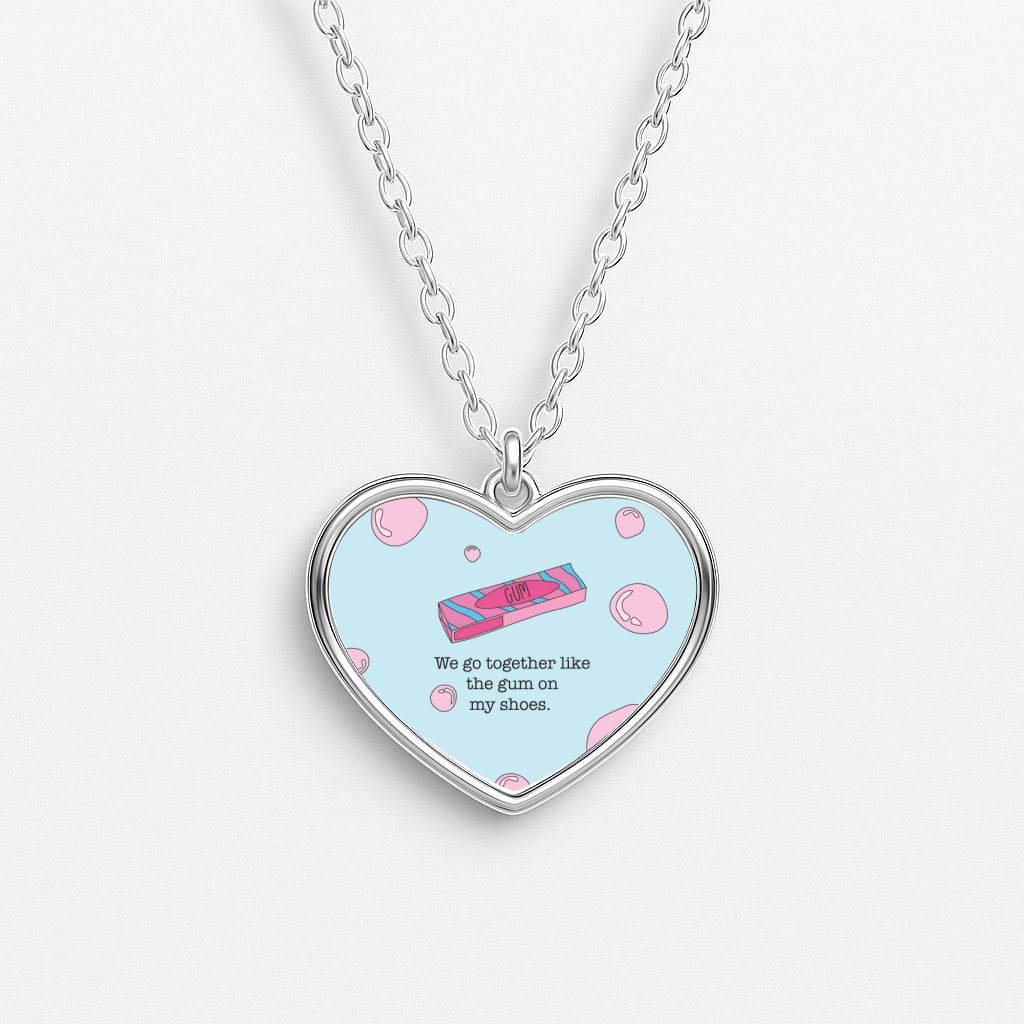 The Gum On My Shoes Necklace