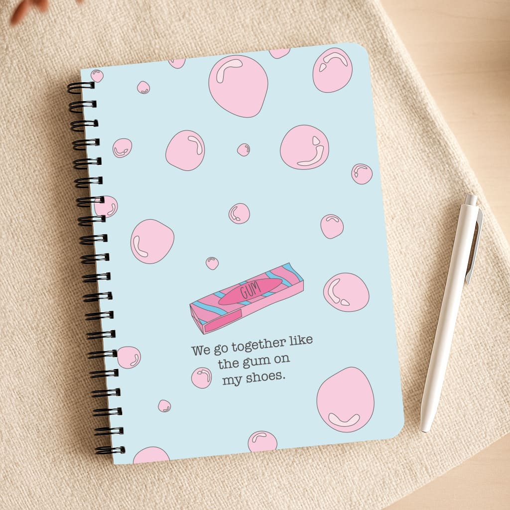 The Gum On My Shoes Notepad
