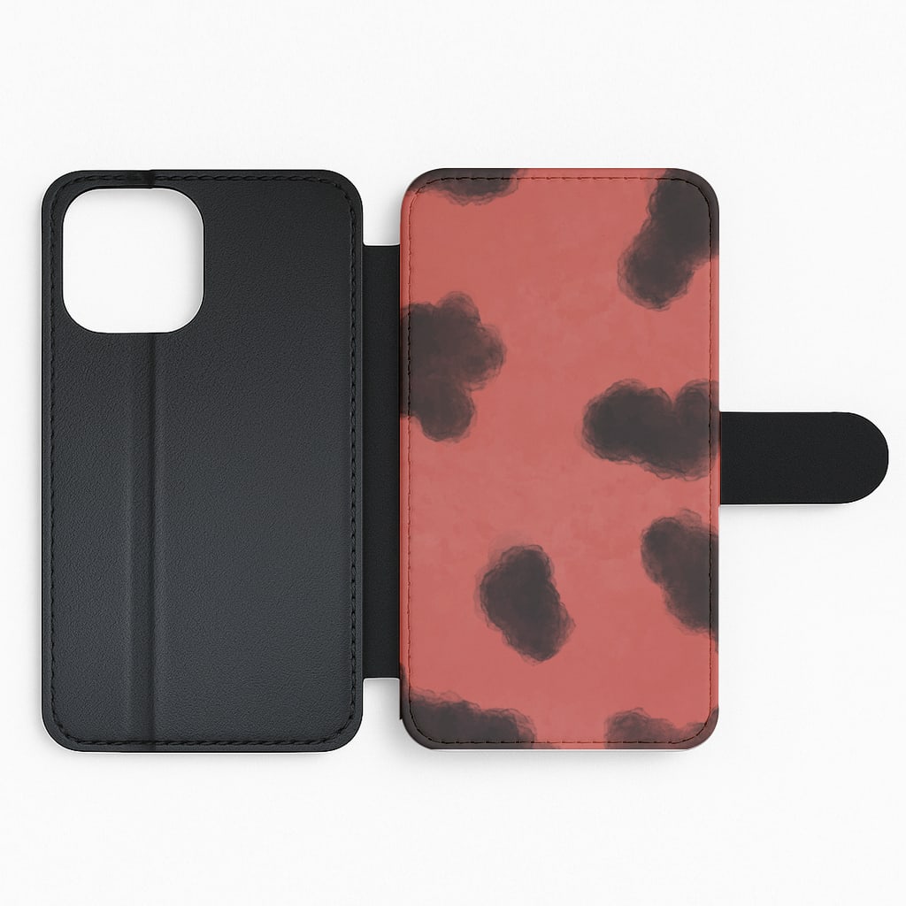 Red And Black - Bella Poarch Flip Phone Case