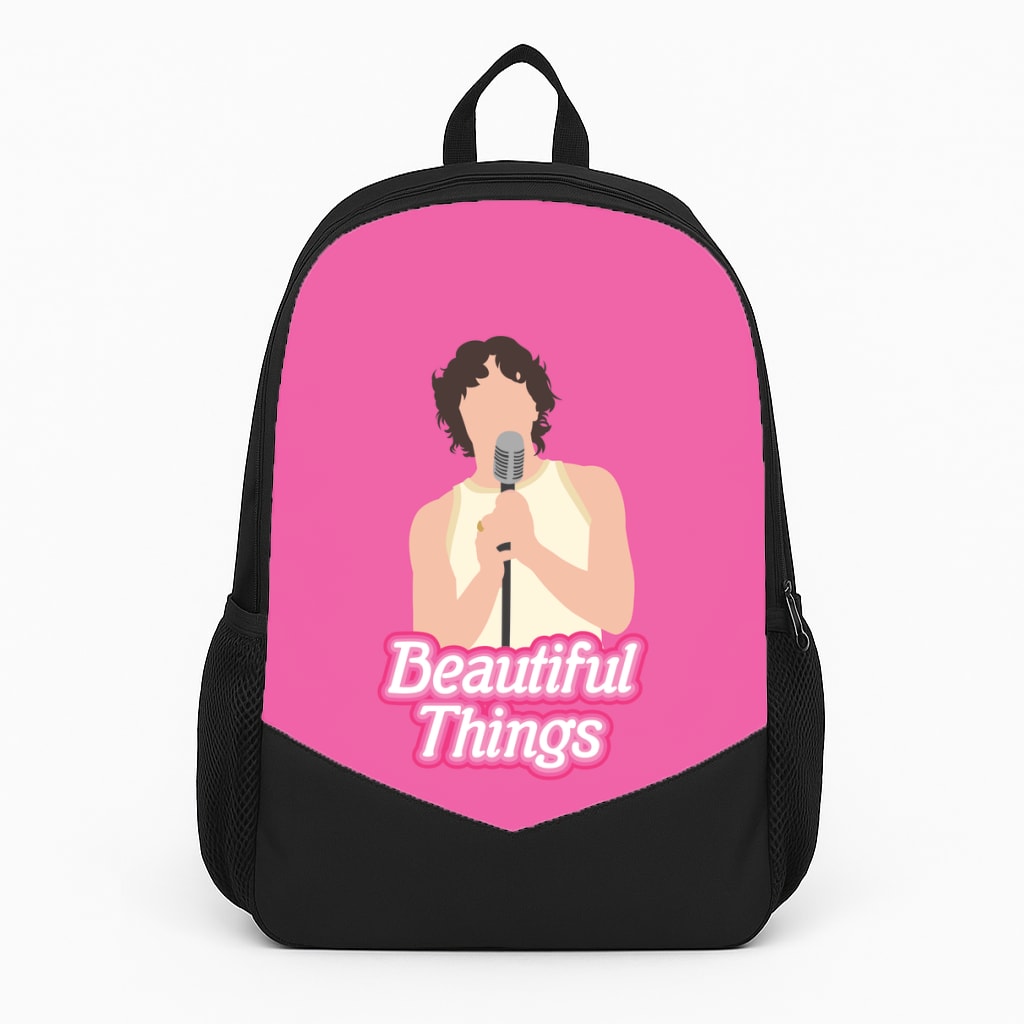 Neon Pink Beautiful Things Backpack
