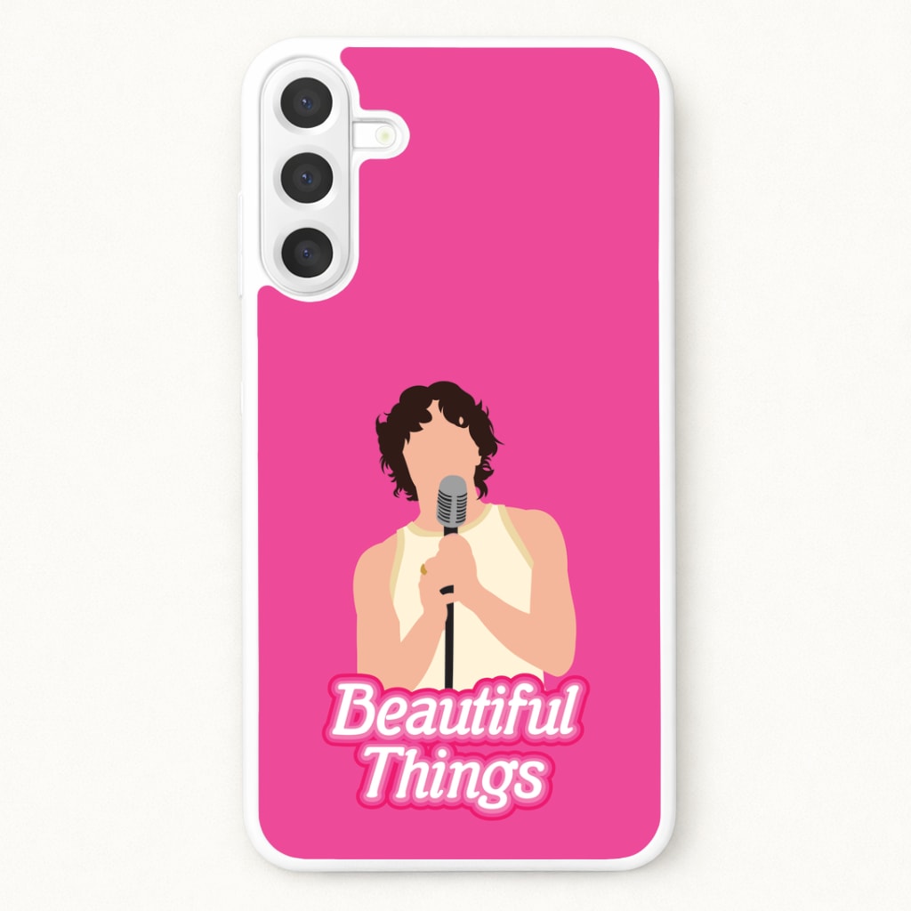 Neon Pink Beautiful Things Phone Case for Galaxy A17