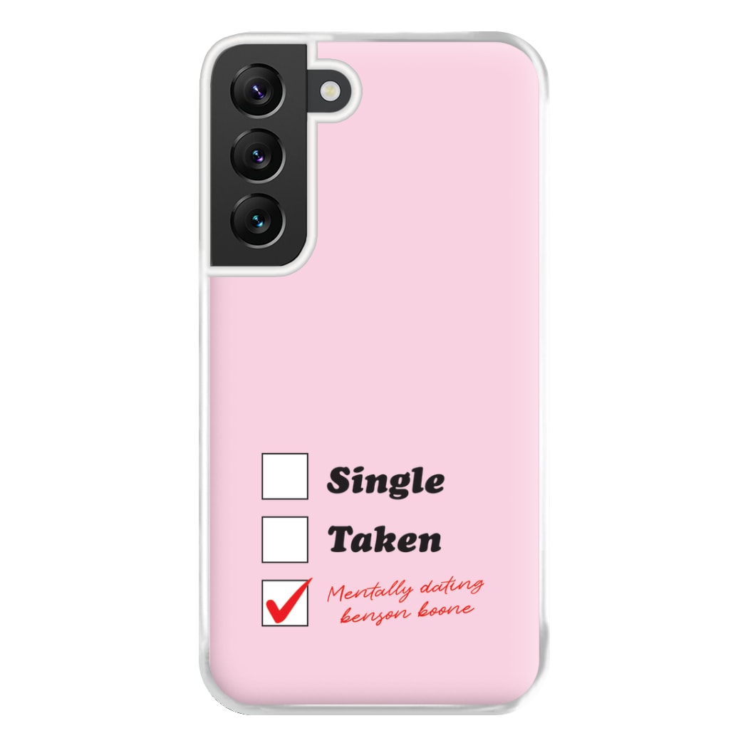 Mentally Dating Benson Phone Case for Galaxy S22 Plus