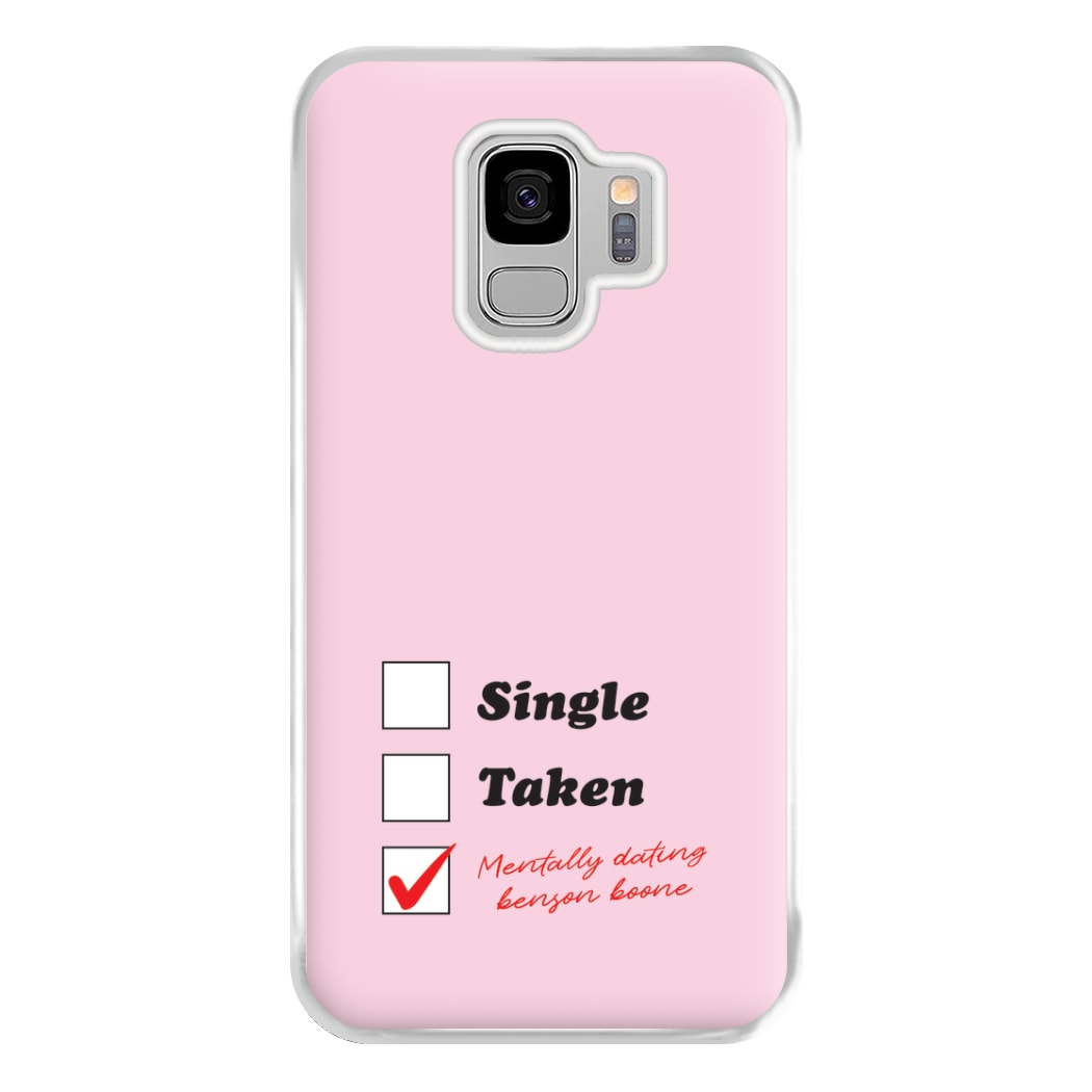Mentally Dating Benson Phone Case for Galaxy S9 Plus