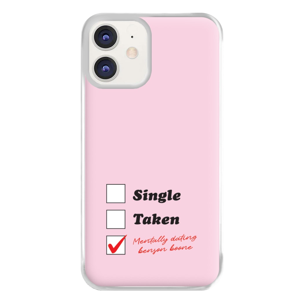 Mentally Dating Benson Phone Case for iPhone 12 / 12 Pro