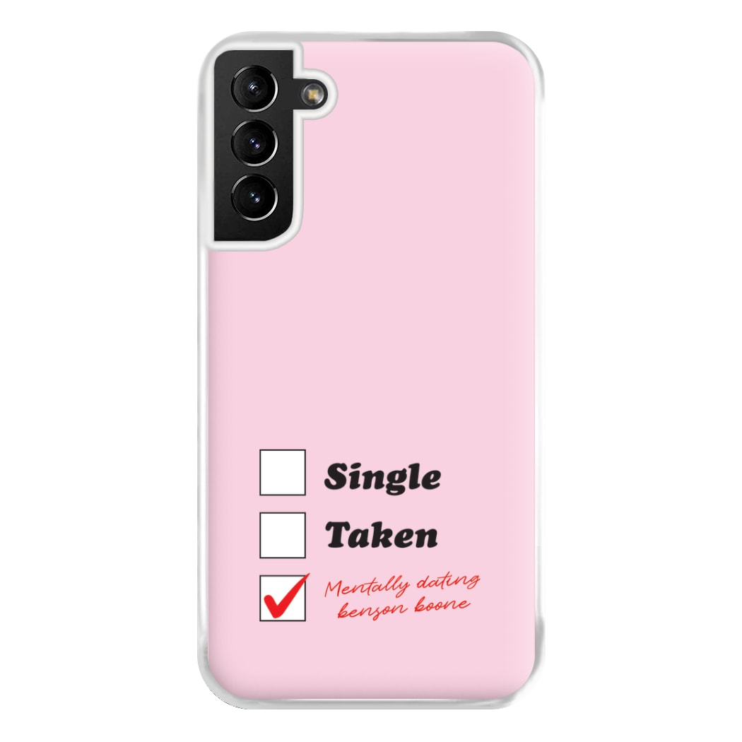 Mentally Dating Benson Phone Case for Galaxy S21 Plus