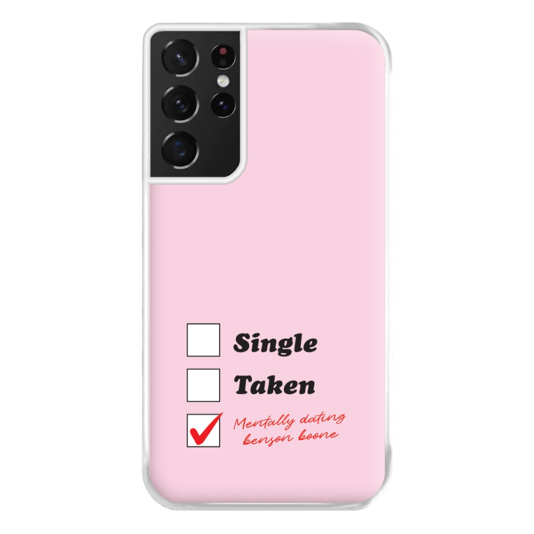 Mentally Dating Benson Phone Case for Galaxy S21 Ultra