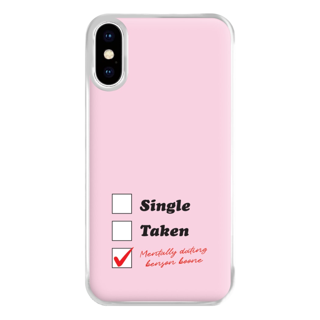 Mentally Dating Benson Phone Case for iPhone XS Max