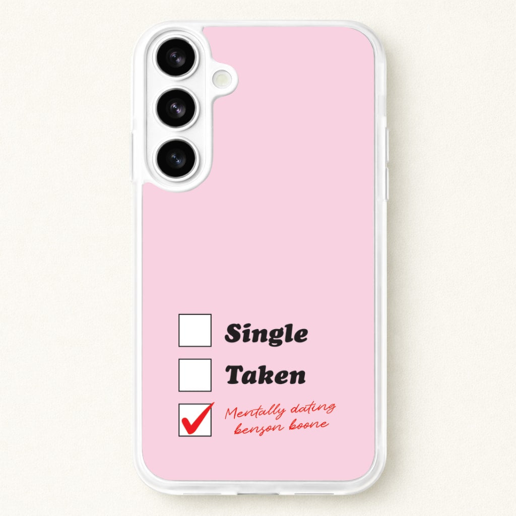 Mentally Dating Benson Phone Case for Galaxy S26 Plus