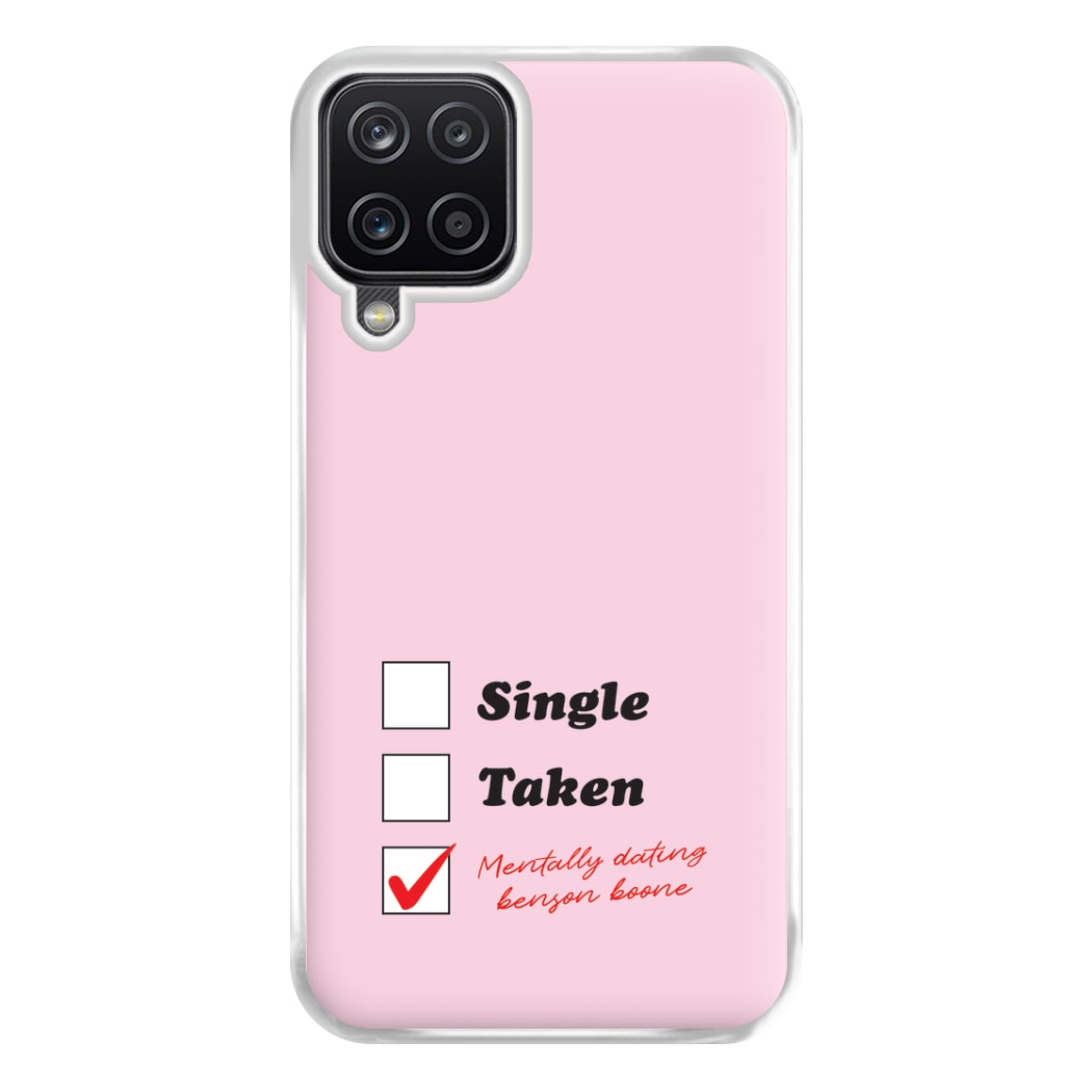 Mentally Dating Benson Phone Case for Galaxy A12