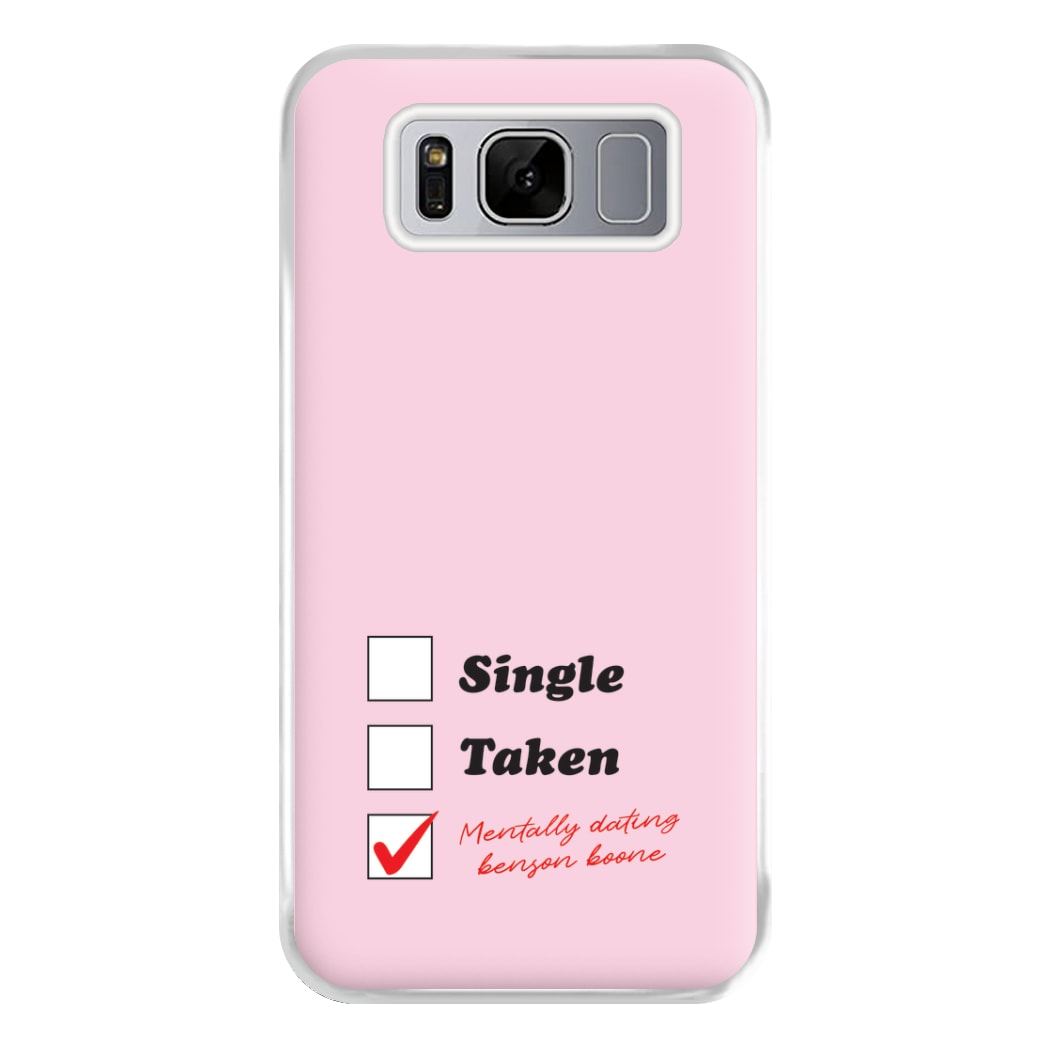 Mentally Dating Benson Phone Case for Galaxy S8 Plus