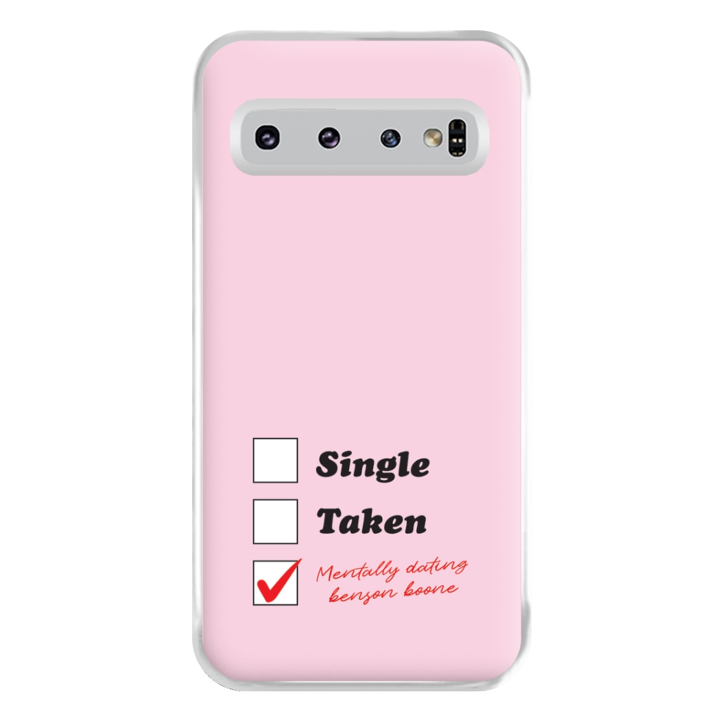 Mentally Dating Benson Phone Case for Galaxy S10 Plus