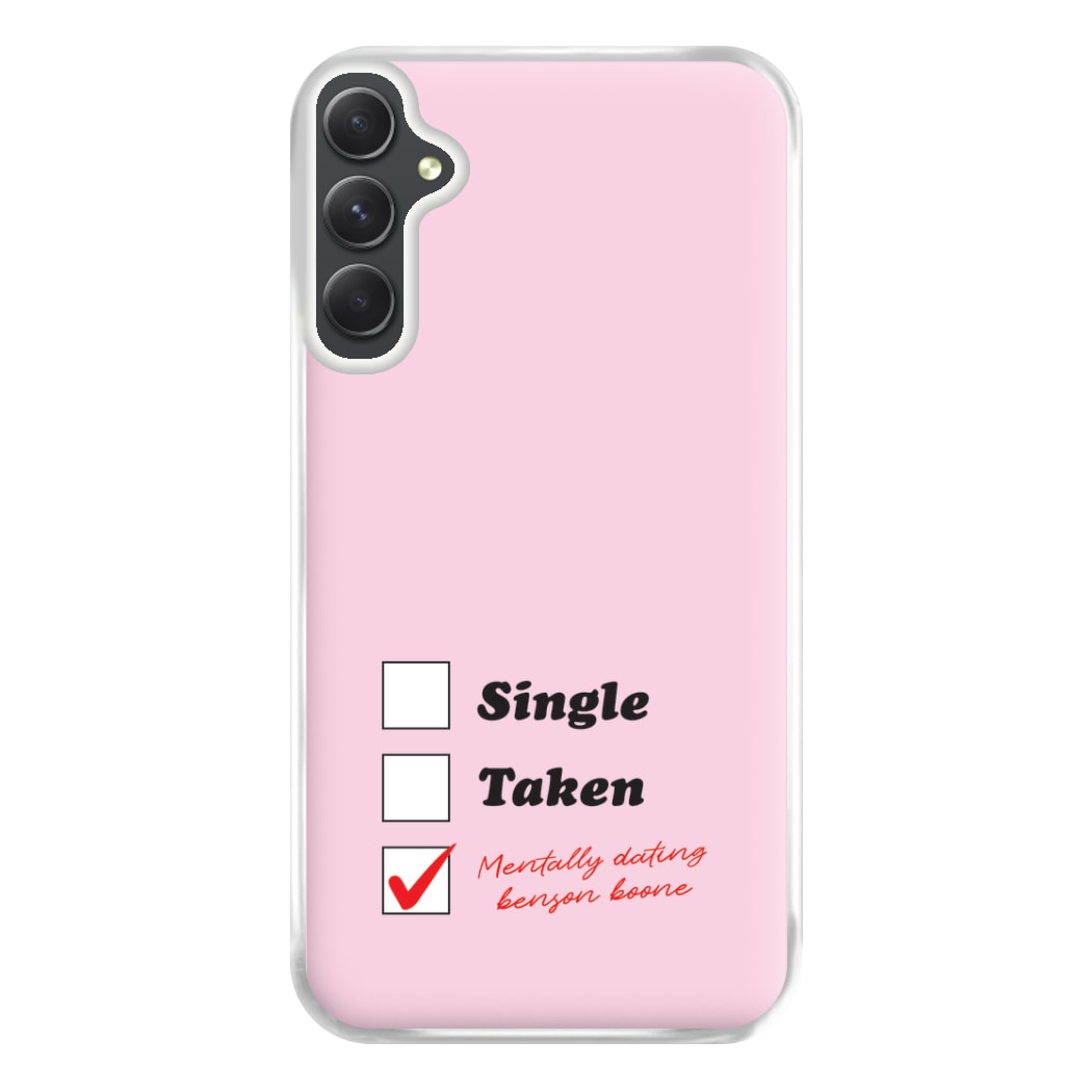 Mentally Dating Benson Phone Case for Galaxy A14