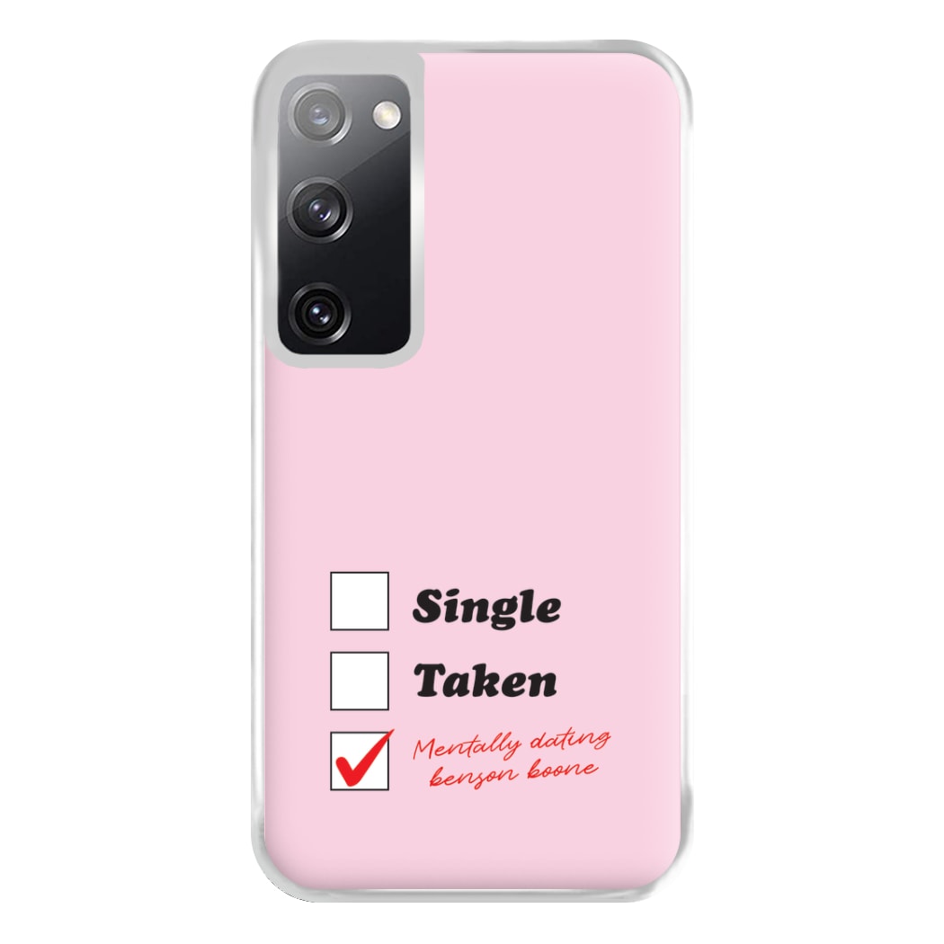 Mentally Dating Benson Phone Case for Galaxy S20