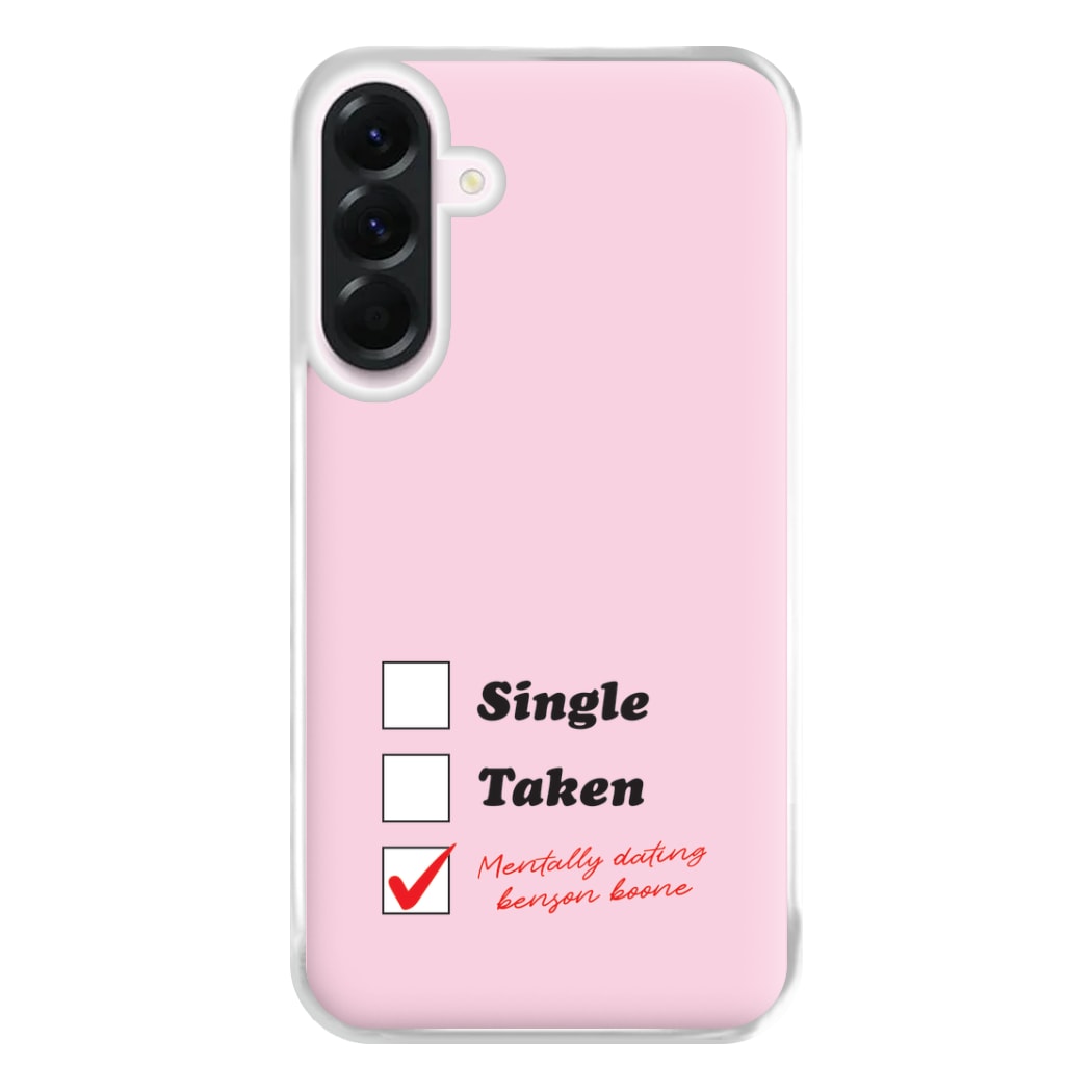 Mentally Dating Benson Phone Case for Galaxy A36