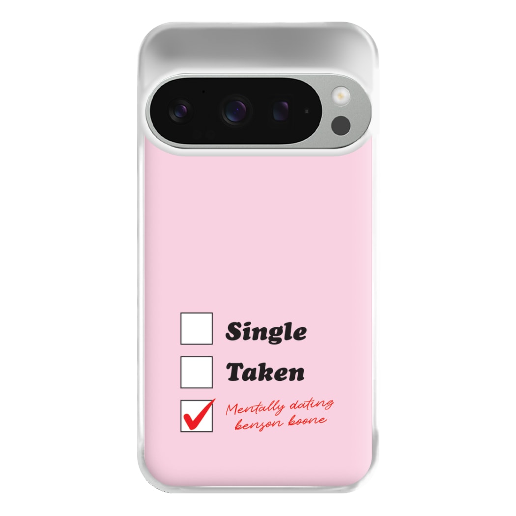 Mentally Dating Benson Phone Case for Google Pixel 9 Pro XL