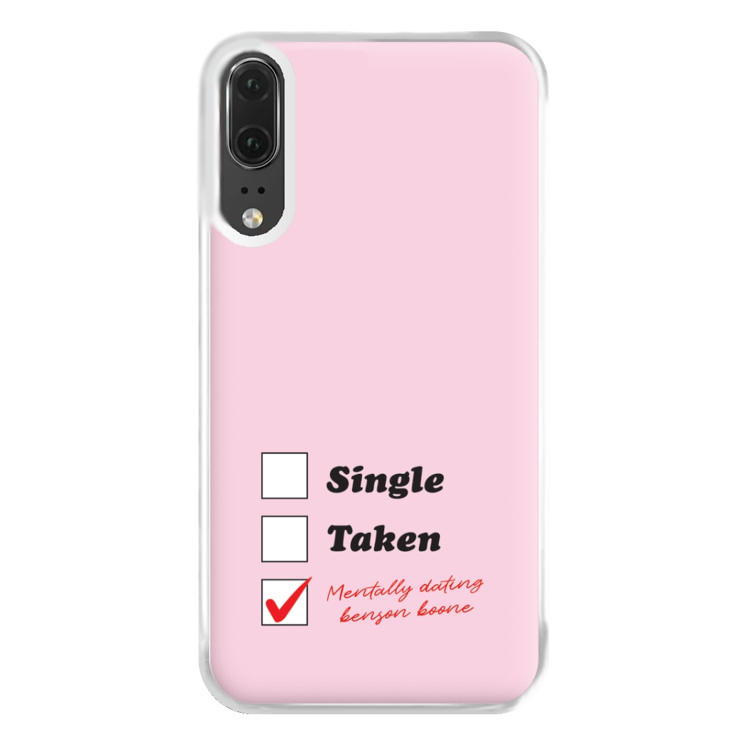 Mentally Dating Benson Phone Case for Huawei P20