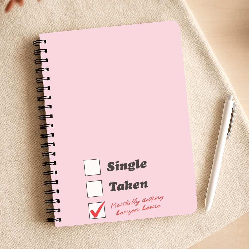 Mentally Dating Benson Notepad