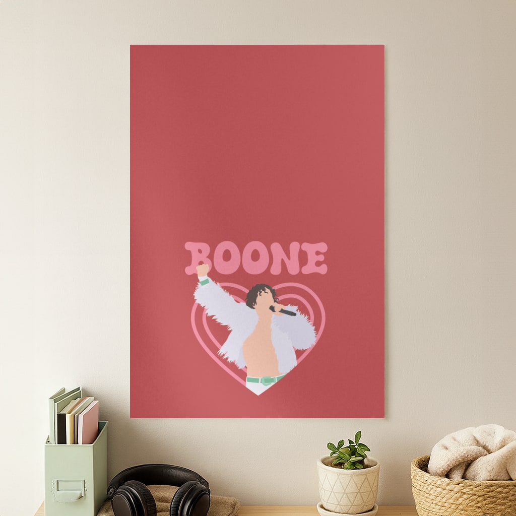 Boone Heart Poster
