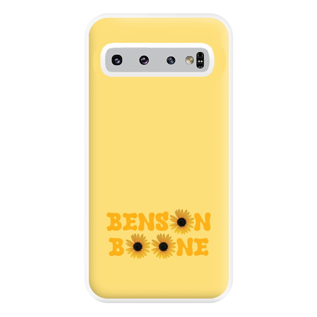 Boone Sunflowers Phone Case for Galaxy S10 Plus